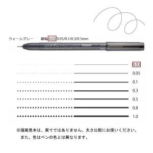コピックマルチライナー ウォームグレー 0．03