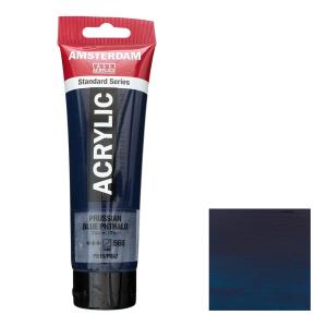 アムステルダム アクリリックカラー 120mL ターコイズブルー T1709-522