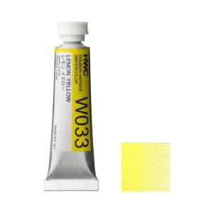 ホルベイン 透明水彩絵具 2号 (5ｍｌ) W033 レモン イエロー