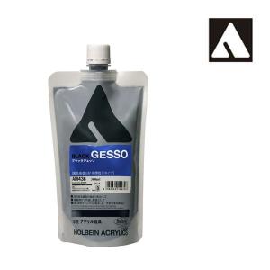 ホルベイン カラージェッソ AM436 300ml ブラックジェッソスタンドパック