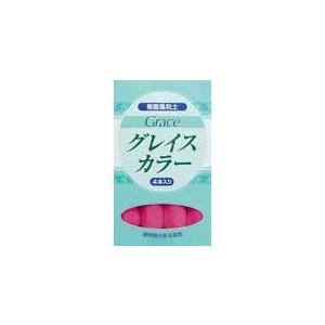 [40個入／箱] グレイスカラー (ピンク 120ｇ) 単色30ｇ×4本入(品番:8618) (サン...