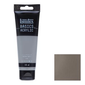 アクリル絵具Liquitex リキテックス ベーシックス ニュートラルグレー5 B-061 118ml チューブ