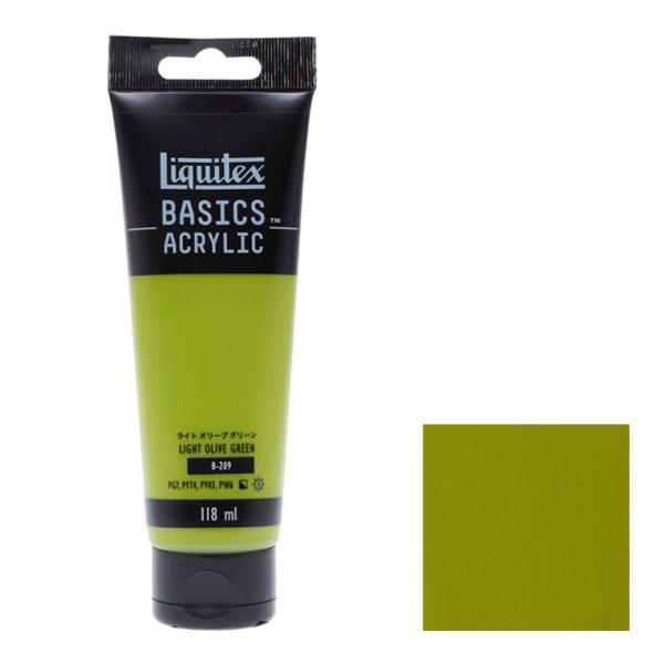リキテックス ベーシックス 118mL 209 ライト オリーブ グリーン 16002209 Liq...