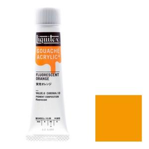 リキテックス ガッシュ アクリリック プラス 20ml チューブ 093 蛍光オレンジ