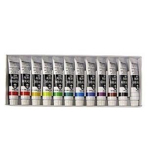 ターナー色彩 アクリルガッシュ （11ml） 12色スクールセット