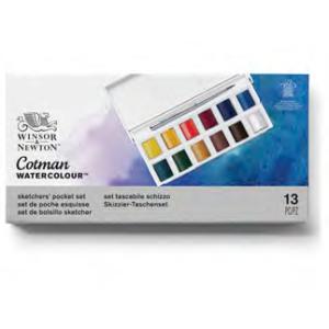 ウィンザー&ニュートン（WINSOR&NEWTON） 水彩絵具 12色セット （5ml