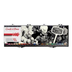 ラウニー ソフトパステル 192色木箱セット （全色セット ホワイト