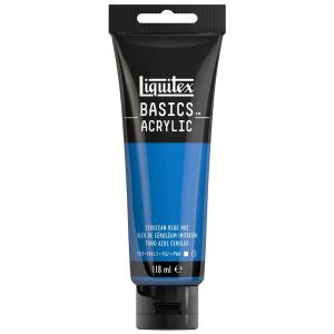 リキテックス ベーシックス 118mL 470(038) セルリアン ブルー ヒュー (16005470) Liquitex BASICS アクリル絵具