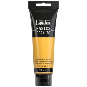 リキテックス ベーシックス 118mL 163(132) カドミウム イエロー ディープ ヒュー (16005163) Liquitex BASICS アクリル絵具