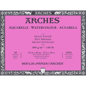 アルシュ水彩紙 ブロック 極細 300g 310×410mm