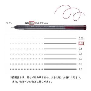 コピック（COPIC） コピックマルチライナー ピンク 0．05 : アーク