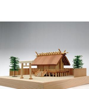 ウッディジョー木製建築模型1/150神明造り神社｜arcoasis