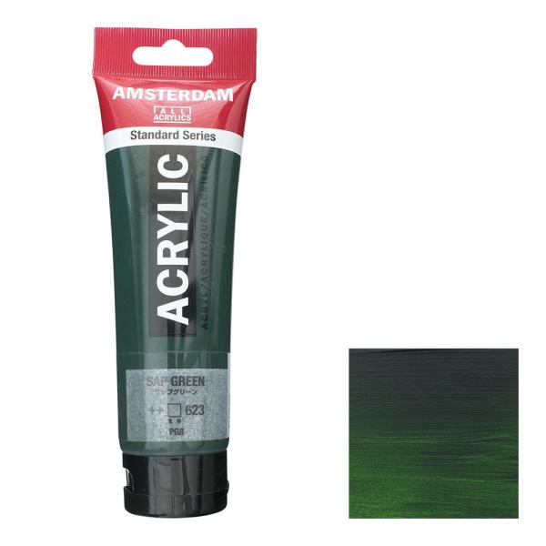 アムステルダム アクリリックカラー 120mL サップグリーン T1709-623 スタンダードカラ...