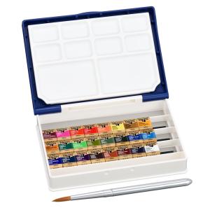 ホルベイン 固形水彩絵具 アーチスト パンカラー 48色セット（漆CUBE