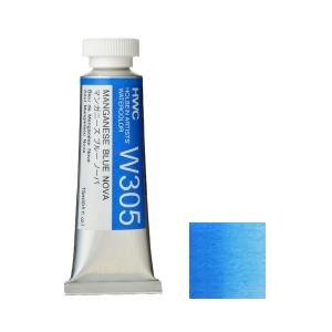 ホルベイン 透明水彩絵具 5号 (15ｍｌ) W305 マンガニーズ ブルー ノーバ