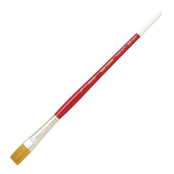 ヴァンゴッホビジュアル筆（平筆）＃1／2  (GWVD-#1/2)  /ターレンス