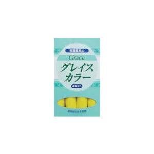 [40個入／箱] グレイスカラー (イエロー 120ｇ) 単色30ｇ×4本入(品番:8613) (サ...