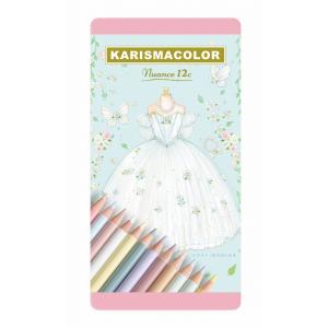 カリスマカラー色鉛筆ニュアンス12色セット NCK12