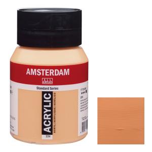 アムステルダム アクリリックカラー 500ml #224 ネープルスイエローレッド