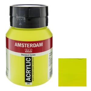 アムステルダム アクリリックカラー 500ml #243 グリーニッシュイエロー