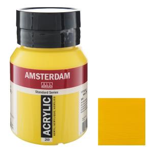アムステルダム アクリリックカラー 500ml #269 アゾイエローミディアム