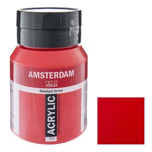 アムステルダム アクリリックカラー 500ml #315 ピロールレッド