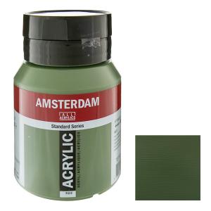 アムステルダム アクリリックカラー 500ml #622 オリーブグリーンディープ