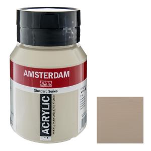 アムステルダム アクリリックカラー 500ml #718 ウォームグレー