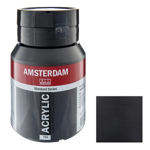アムステルダム アクリリックカラー 500ml #702 ランプブラック
