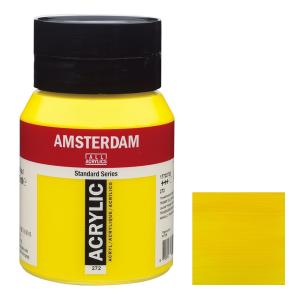 アムステルダム アクリリックカラー 500ml #272 トランスペアレントイエローミディアム