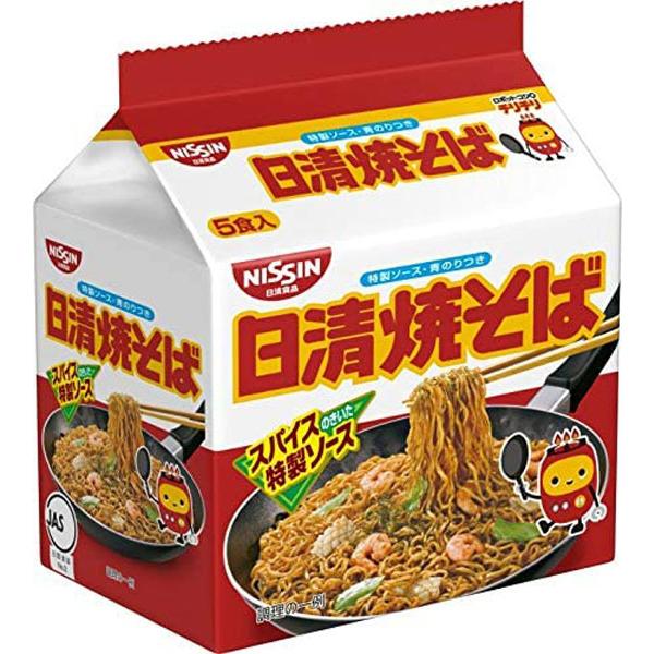 日清 日清焼そば 5食パック お得 セール 食品 アルコバレーノ