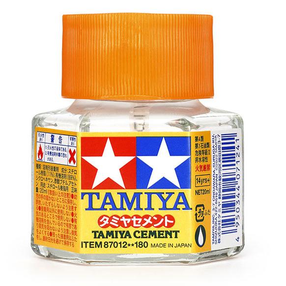 タミヤ セメント (六角びん)  模型 アルコバレーノ
