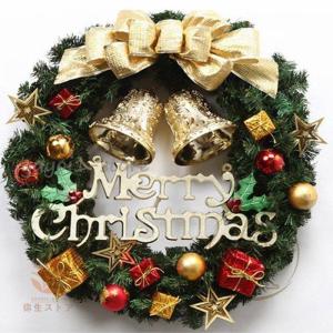 クリスマスリース クリスマス飾り付け 壁掛け飾...の詳細画像1