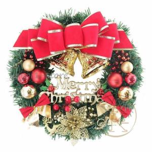 クリスマスリース クリスマス飾り付け 壁掛け飾...の詳細画像3