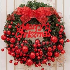 店長おすすめ クリスマスリース/ドア飾りリボン...の詳細画像5