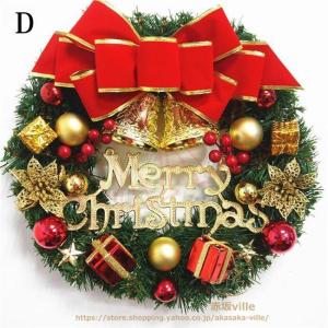 クリスマスリース 直径30cm 秋冬 プレゼン...の詳細画像3