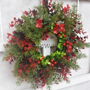 クリスマスリース クリスマス飾り 花 ギフト ...の詳細画像3