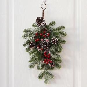 クリスマスリース クリスマス スワッグ 玄関飾り...の商品画像