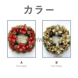 クリスマスリース クリスマス飾り 花 ギフト ...の詳細画像2