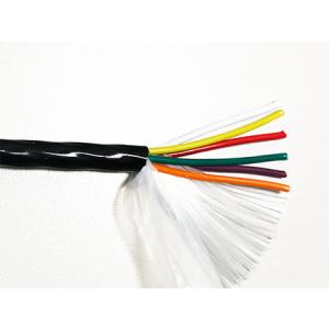 KTD 6MH0.5R/W/Y/G/O/V (ETFE) 耐熱難燃配線 1m〜 6芯 0.5sq (...