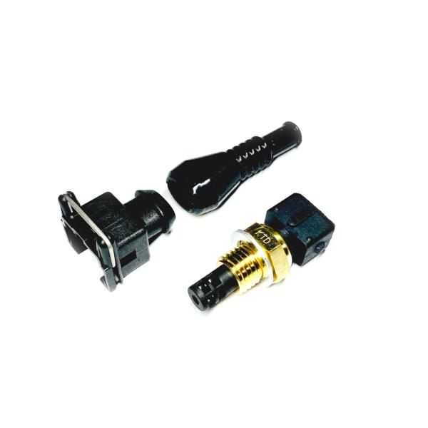 LINK JAPAN KTD NTC12 水温、油温センサー M12 アルミワッシャー コネクタ付（...