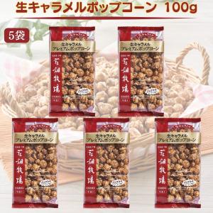 【翌日配送(対象地域のみ)】花畑牧場 生キャラメルポップコーン 100g 5袋 生キャラメル 北海道 お土産 ポップコーン おやつ お菓子 スイーツ ギフト プレゼント