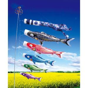 徳永鯉のぼり 吉兆鯉セット5m 6点 こいのぼり 【送料無料】 : アークス