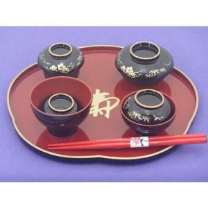 山田平安堂 喰初膳（喰い初め膳・食い初め膳） : 漆器 山田平安