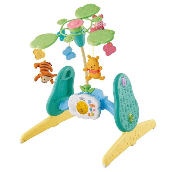 えらべる回転 6WAYジムにへんしんメリー プラス くまのプーさん　タカラトミー