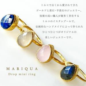 ★小粒★MARIQUA マリカ 22金 天然石...の詳細画像3
