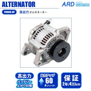 トヨタ ショベルローダー用 デンソー純正リビルトオルタネータ 27060