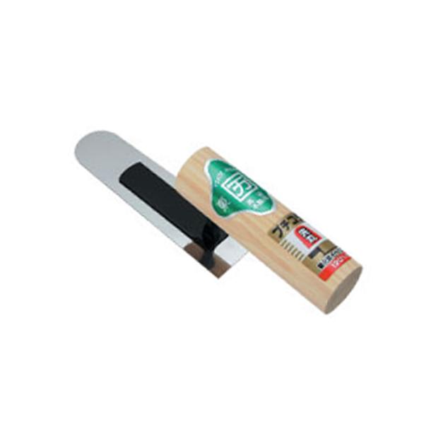 ステン プチ鏝 元首 先丸鏝 120mm カクマン(普及型)