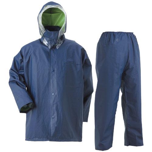 糸入レインスーツ ネイビー L ※取寄品 アーバン 1800