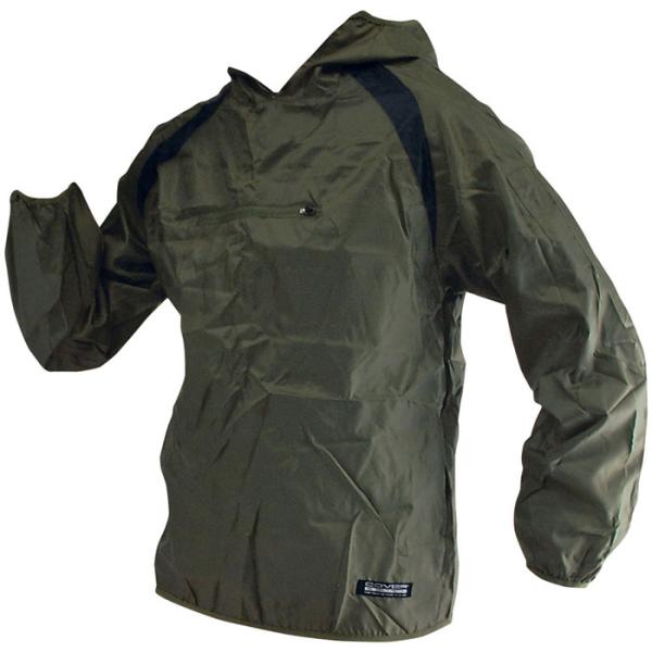 レインウェアポリリップハーフジップ グリーン LL 取寄品 COVER WORK F860